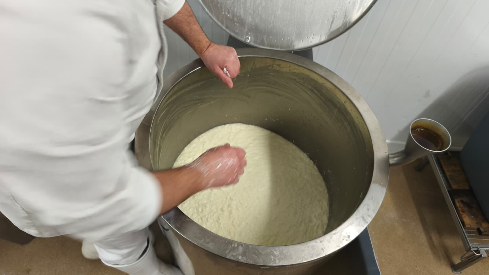 Traditional cheesemaking